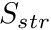 $ S_{str} $